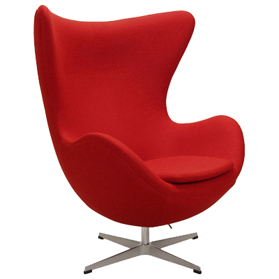 Arne Jacobsen Egg Chair red