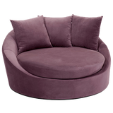 Avenue Six Roundabout Spring Green Low Circle Lounger